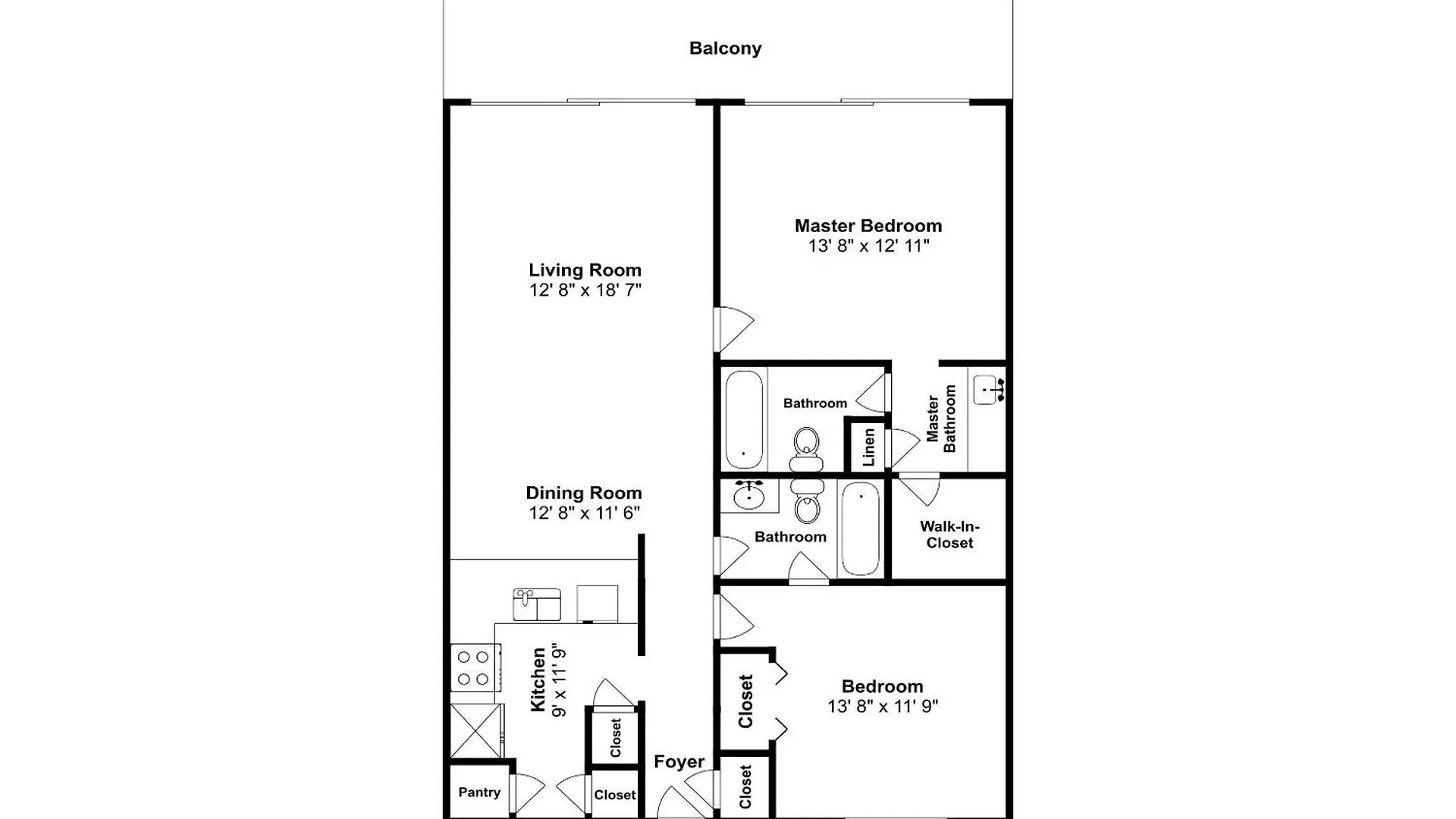 Edgewater Villa 512 Panama City Beach Apartment